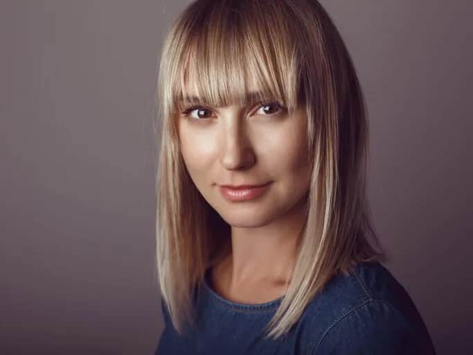 Long Bob mit Pony: Volumen für feines Haar Mein Friseur-Tipp