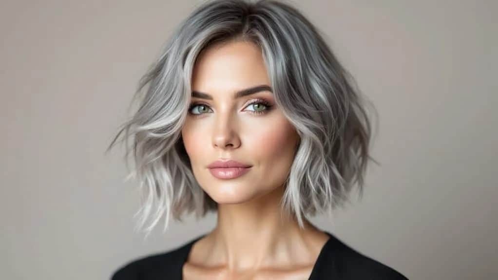 Graue Haare rocken: Flotte Frisuren, Pflege & Styling-Tipps